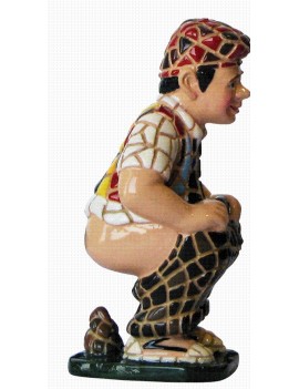 Christmas Caganer Figurine