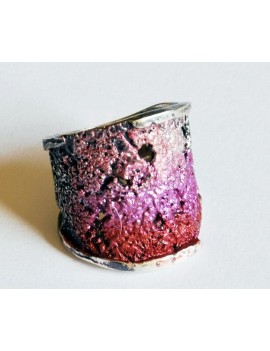 Modernist Enamel Ring