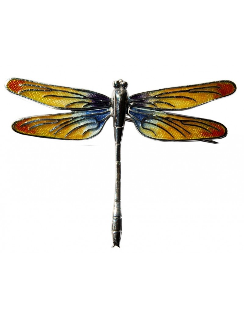 Dragonfly Gaudi Trencadis Brooch