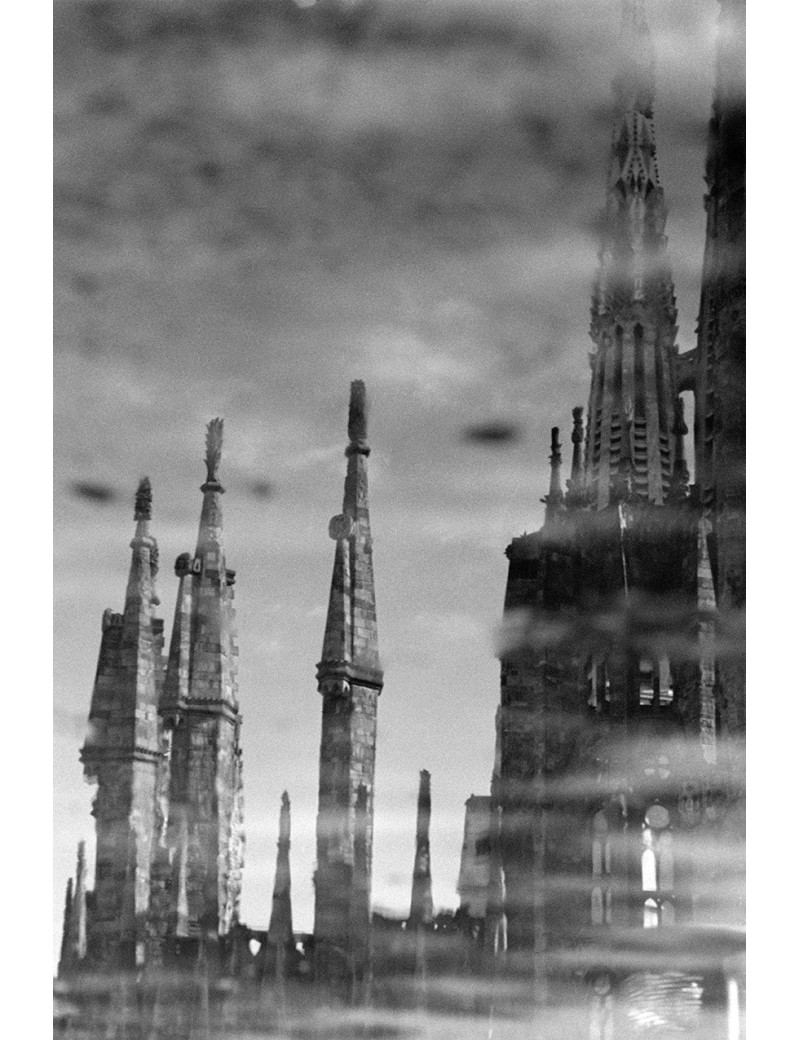 Photo Print Sagrada Familia Water Reflexion 1
