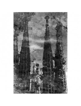 Photo Print Sagrada Familia Water Reflexion 2
