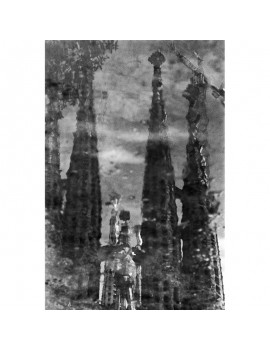 Photo Print Sagrada Familia Water Reflexion 1