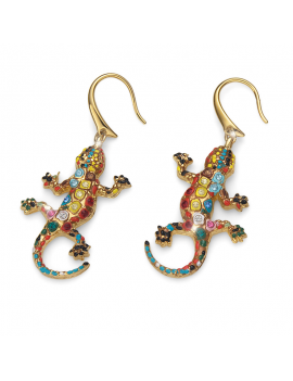 Boucles d'oreilles Gaudi Drac Or