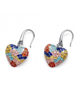 Boucles d'oreilles Gaudi Coeur