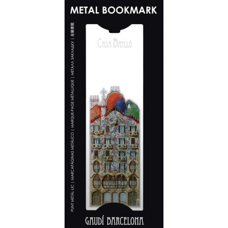 Metal Bookmarker Casa Batlló