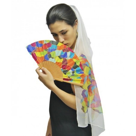 Fulard de seda Trencadís
