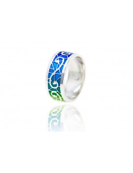 Gaudí Romantic Spiral Ring 