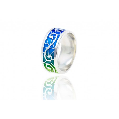 Colorful Modernist Ring 