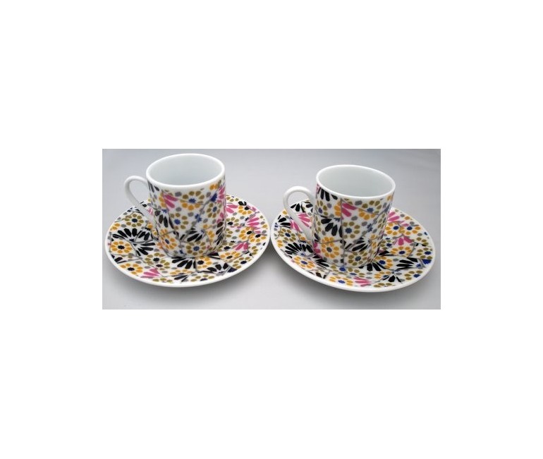 Set Cups You and Me Mosaique