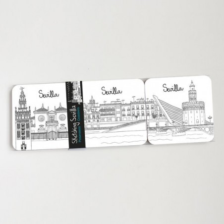 Sketching Sevilla Coasters