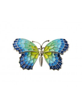 Blue Butterfly Pendant Gaudí