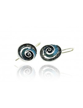 Boucles d'oreilles rondes Riera