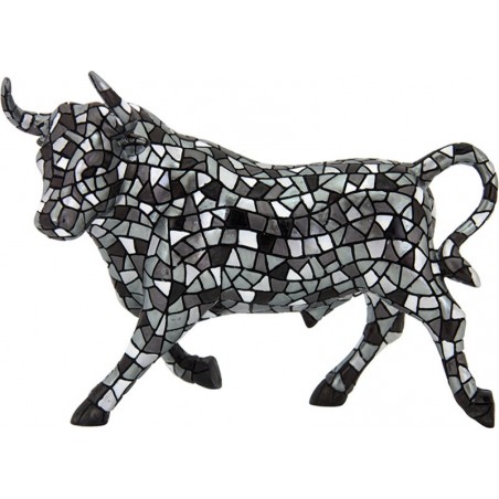 Silver Gaudí Trencadis Bull