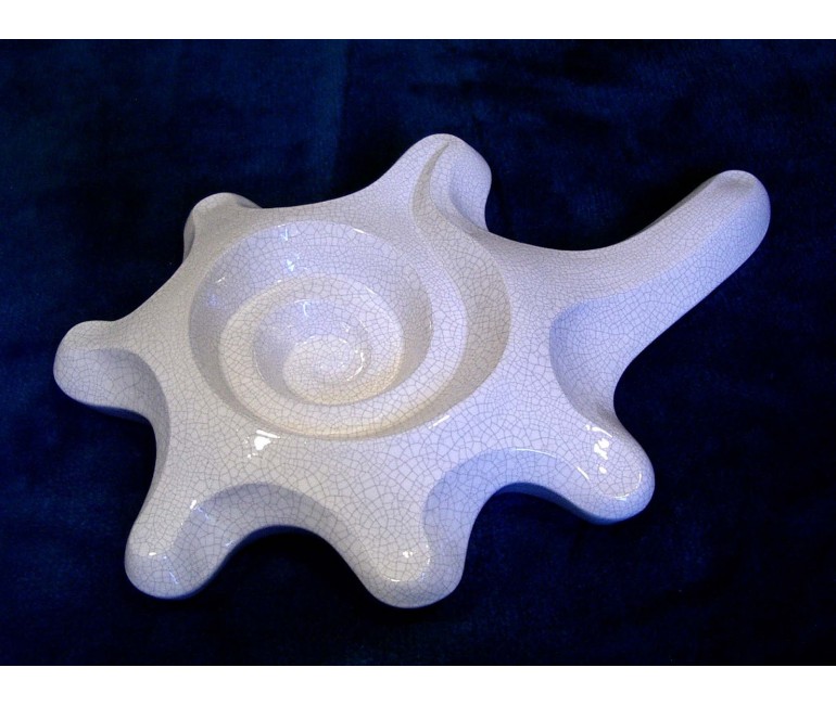 White ceramic tray 