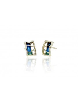 Earrings Pedrera Blue  