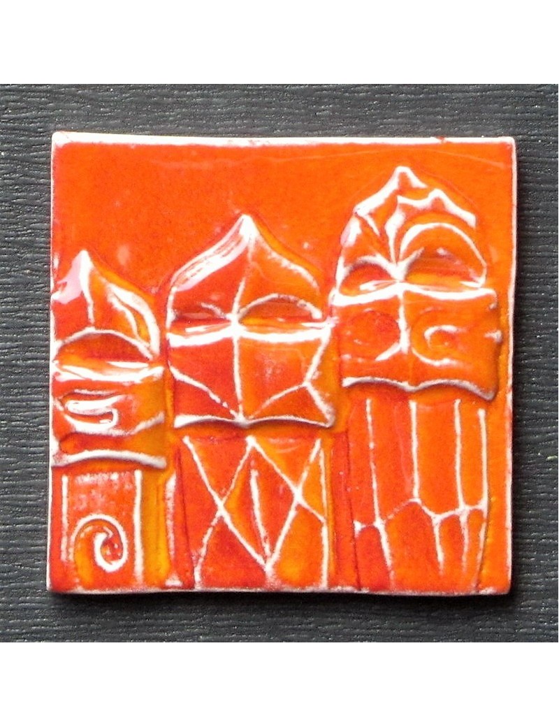 Imant en ceràmica xemeneia de La Pedrera