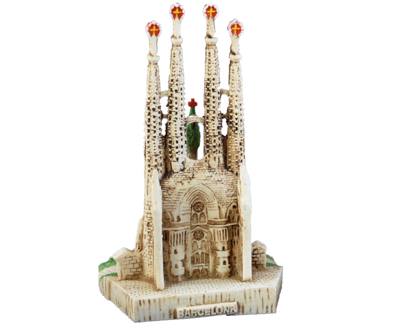 Little Sagrada Familia in resin