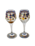 Set of two Gaudí glasses of liquor