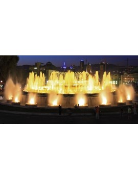 La Fontaine Magique : spectacle nocturne