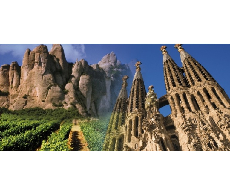 Combo Montserrat & Codorníu + Sagrada Família