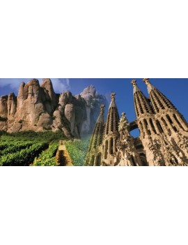 Combo : Montserrat & Codorníu + Sagrada Família