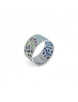 Gaudi Barcelona Silver Ring