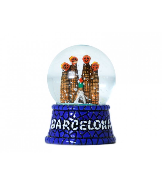 Barcelona Sagrada Familia Schneekugel Spanien Espana Souvenir,Snowglobe,New 