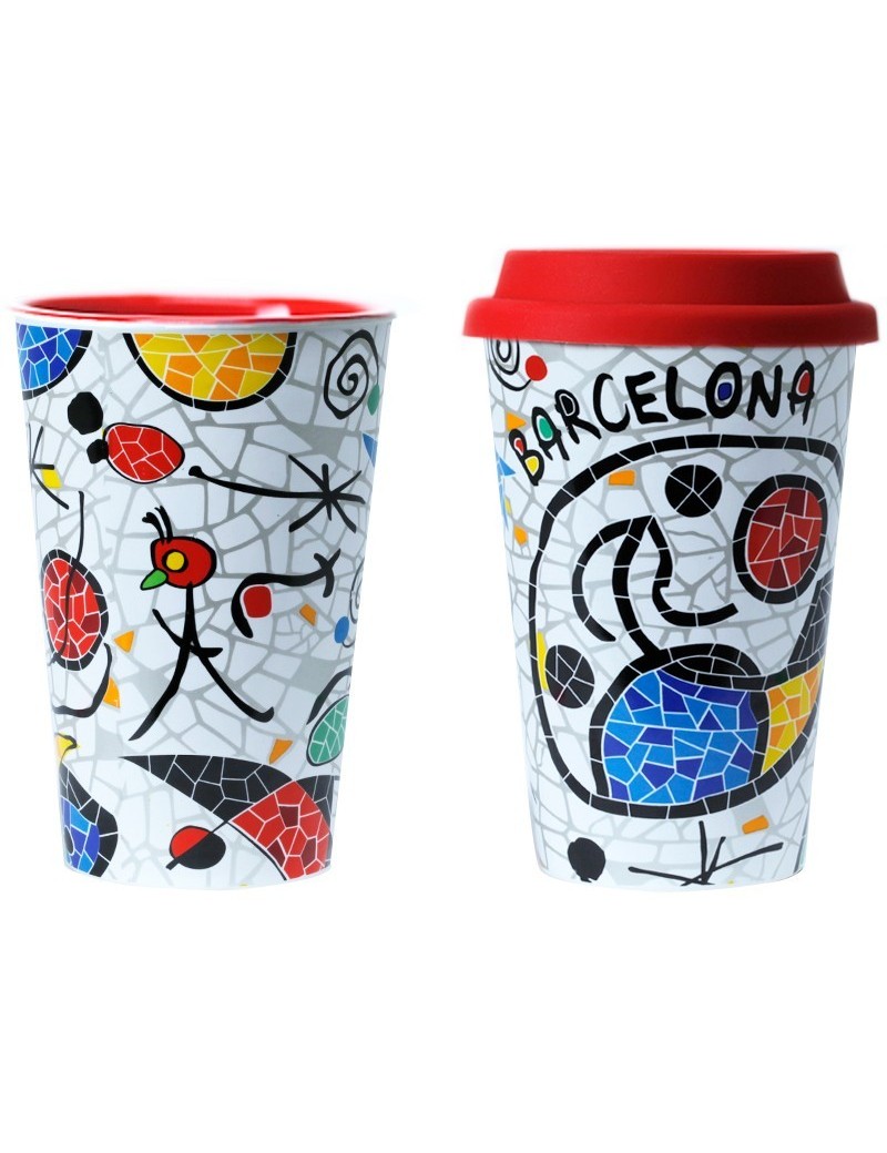 Mug térmico cerámica Inspiración Miró