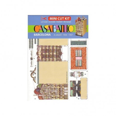 Mini Kit papier Casa Batlló