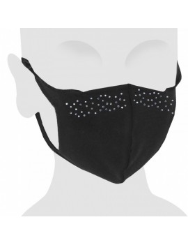 Masque en coton avec Swarovski pour enfants L.O.L. Surprise! Couleur fuchsia