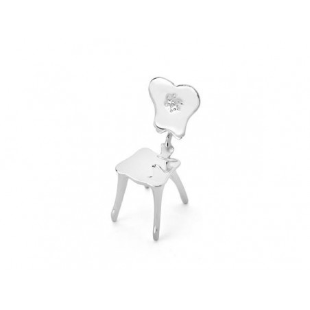 Miniatura Cadira Calvet en plata