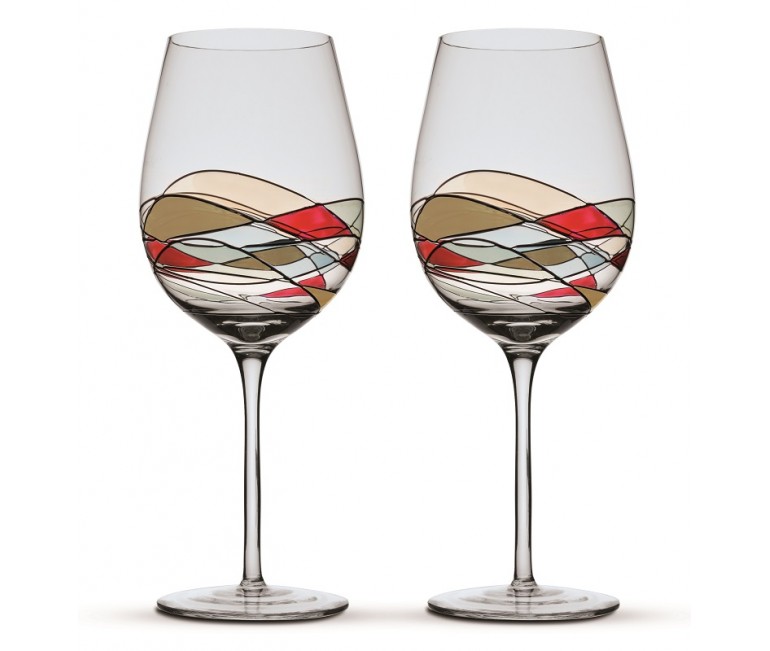 Deux verres à vin Gaudí Terra