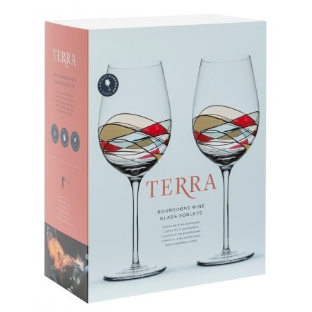 Deux verres à vin Gaudí Terra