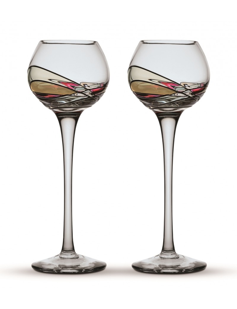 Two Grappa Glasses Gaudi Terra