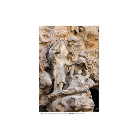 Pack 10 postcards "Sagrada Família. Façana del Naixement" 