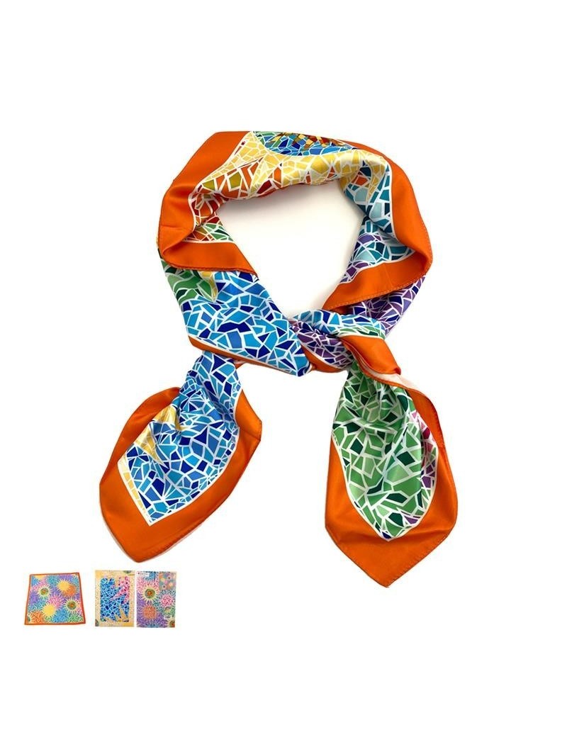 Fulard Estampado Gaudí Multicolor