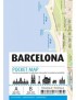 Carte de poche de Barcelone - Incassable
