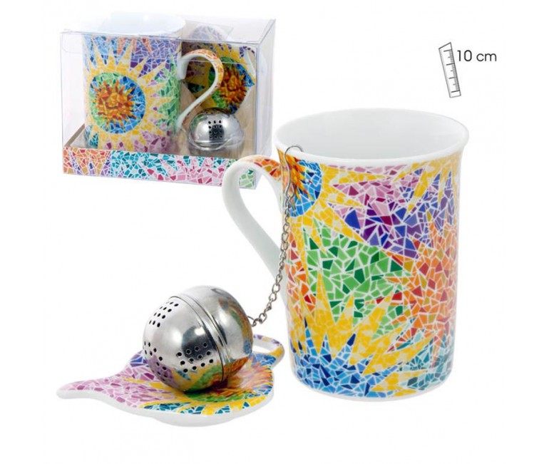Tea Mug Gaudí Multicolor