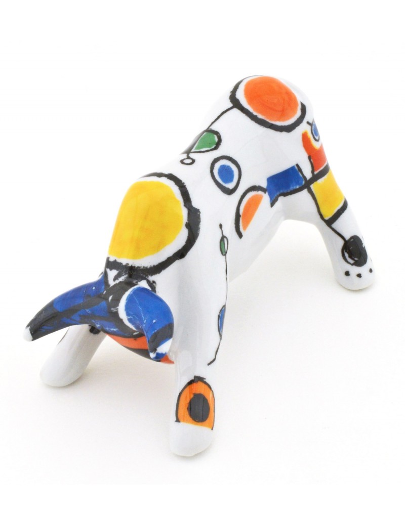 Taureau Céramique Miró Inspiration