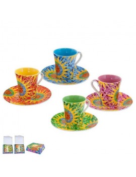 Set of 2 Tea Mugs Gaudí Multicolor