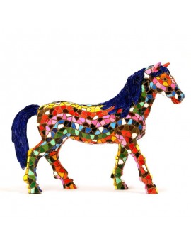 Cavall Petit Gaudí Trencadís 10 cm 