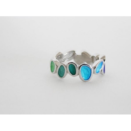 Barcelona Fruits Silver Ring