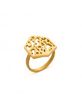 Golden Ring Hexagonal Gaudi