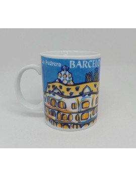 Gaudi La Pedrera Ceramic Mug