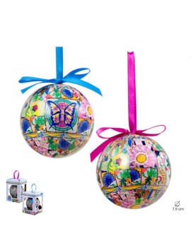 Christmas Ball Gaudi Mosaic