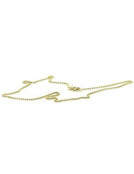Gold-plated silver chain