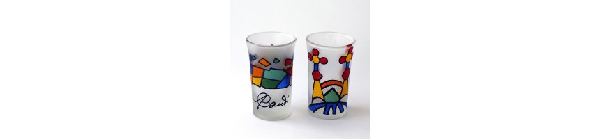 Ensemble de shooters et verre